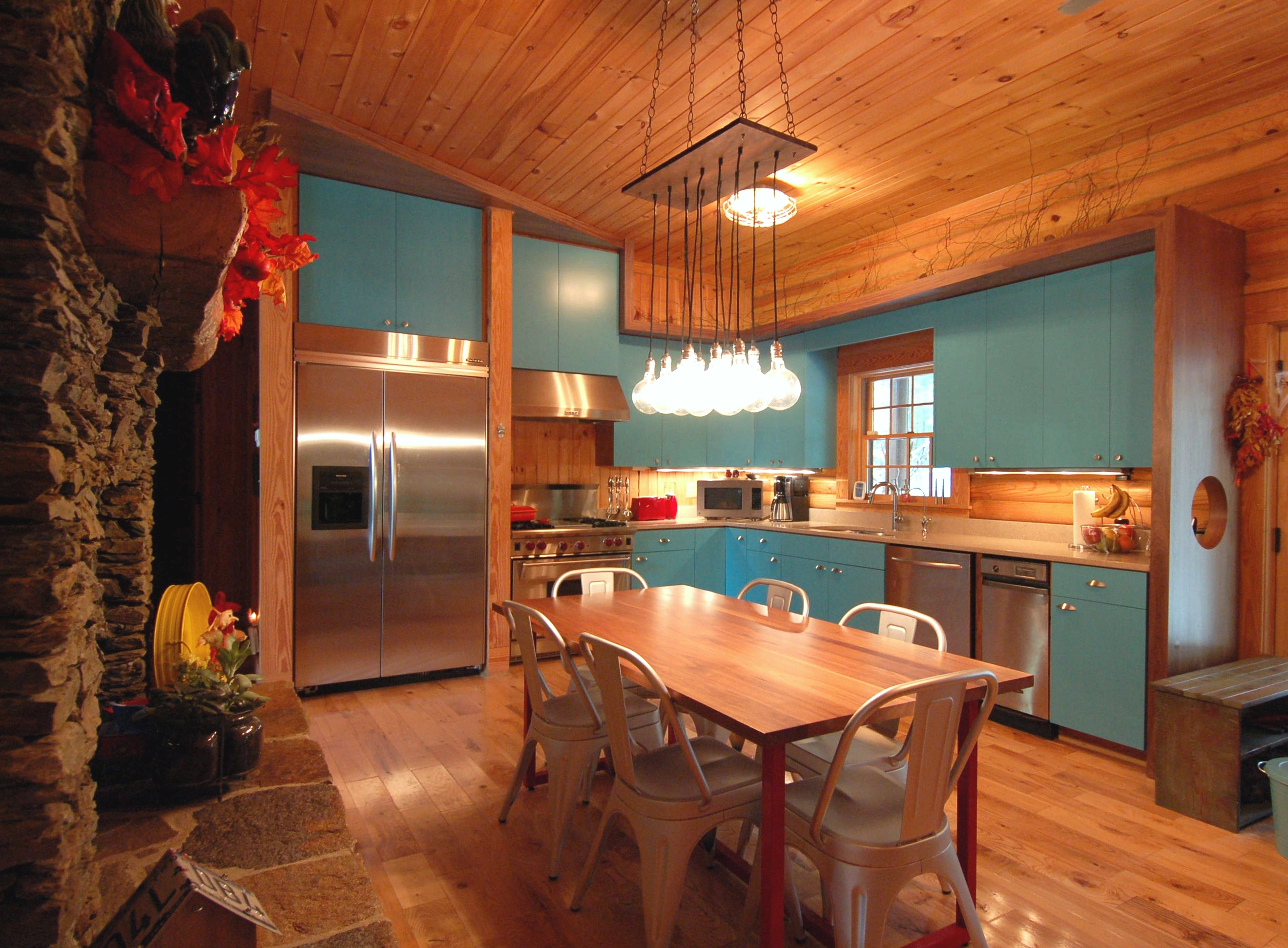 Rustic Modern: Log Cabin, Iron Station, NC. | FreeSpace ...